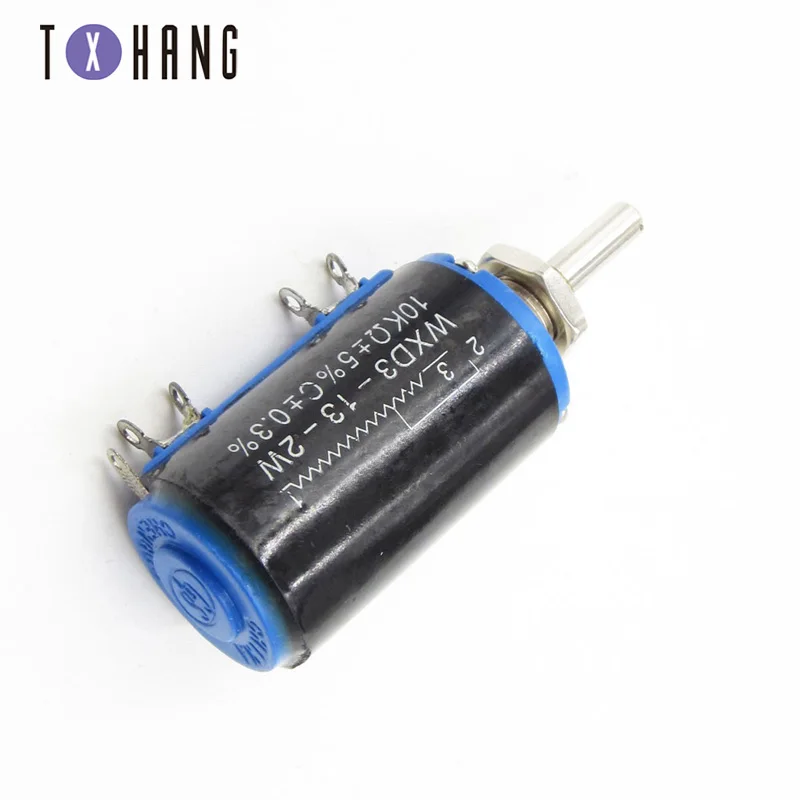 1 шт./лот WXD3 13 2W 10K ohm Вращающийся боковой вращающийся многооборотный проволочный