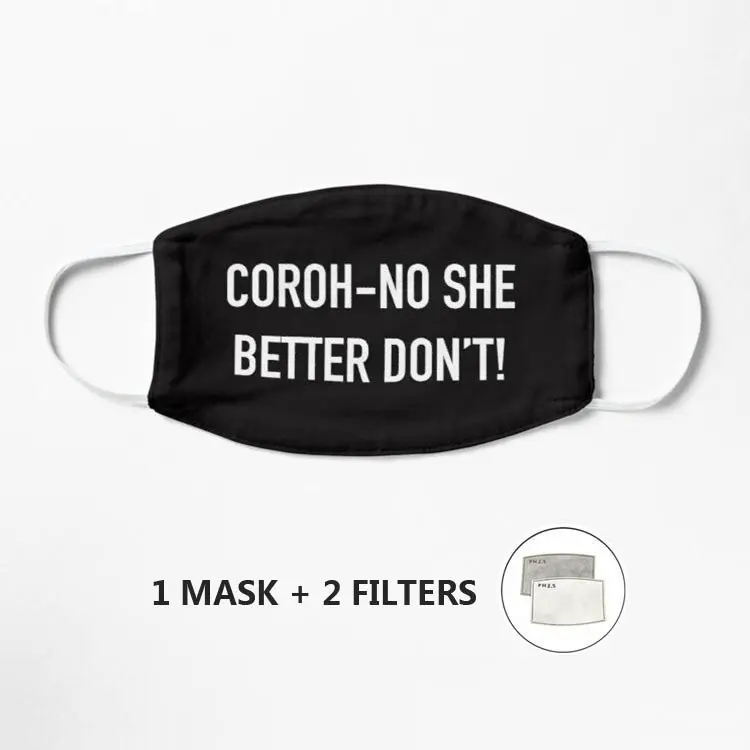 

Coroh-no she better don’t! Rupaul’s Drag Race Mask Women Men Kids 3d Fun Mouth Mark Fabric Face