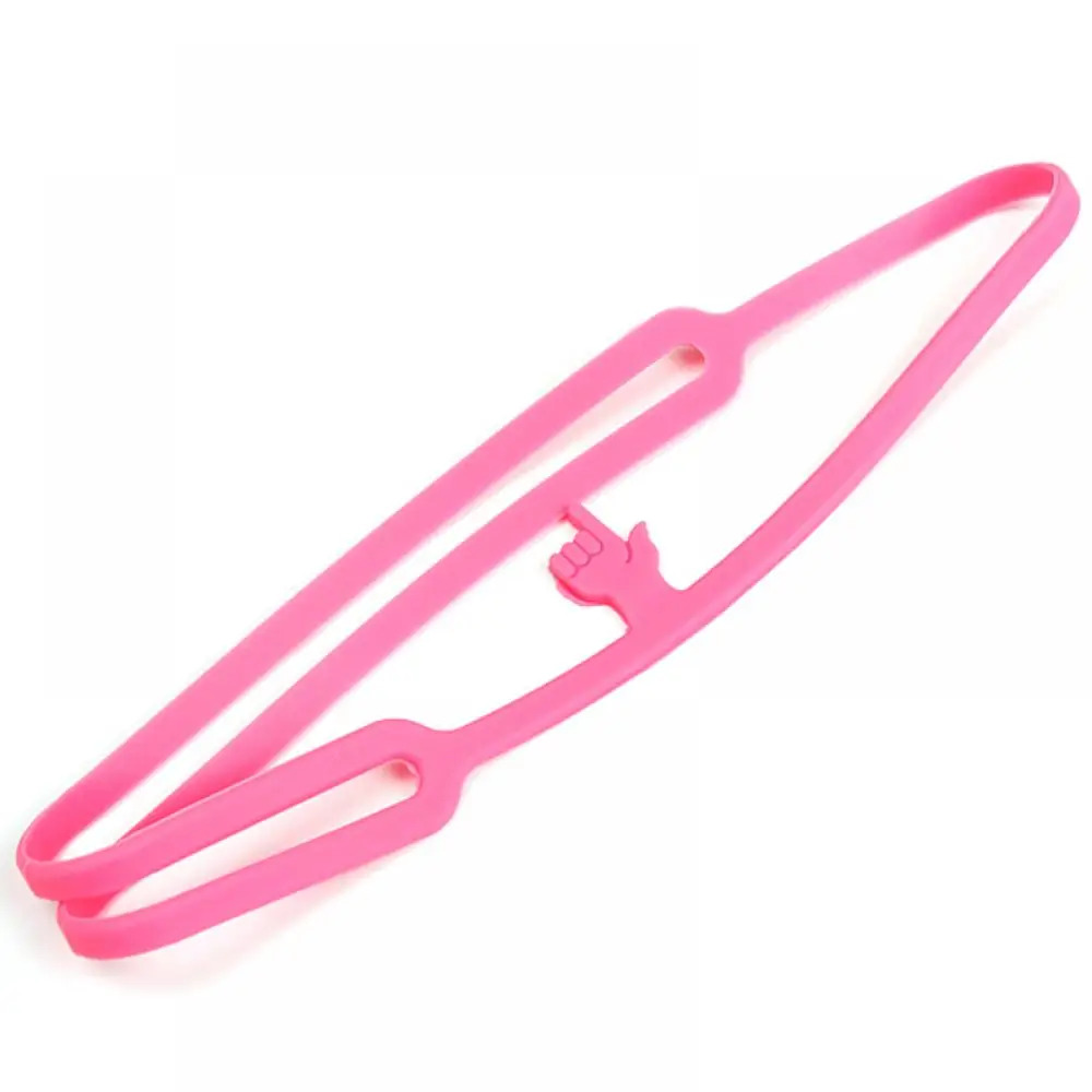 Новые эластичные силиконовый палец указывающий Закладка для книги забавные