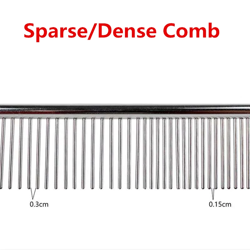 1 шт. металлическая расческа для собак из нержавеющей стали|Расчески| |