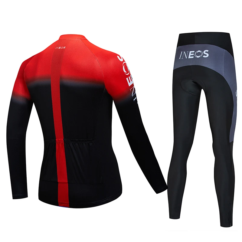 Новинка 2019 зимняя футболка &quotВелоспорт&quot Мужская дышащая быстросохнущая