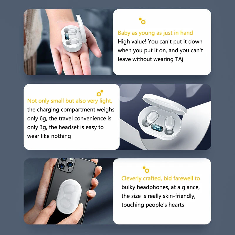 Беспроводные Bluetooth наушники Caridite Горячая Распродажа водонепроницаемые для