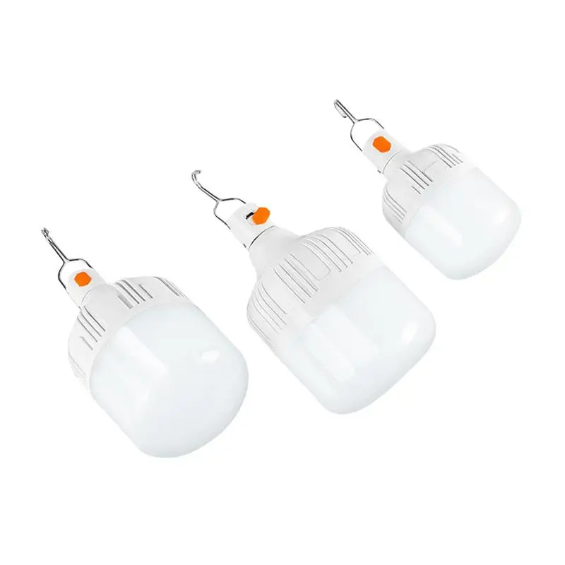 Водонепроницаемая светодиодная лампа с USB аккумуляторная для палатки