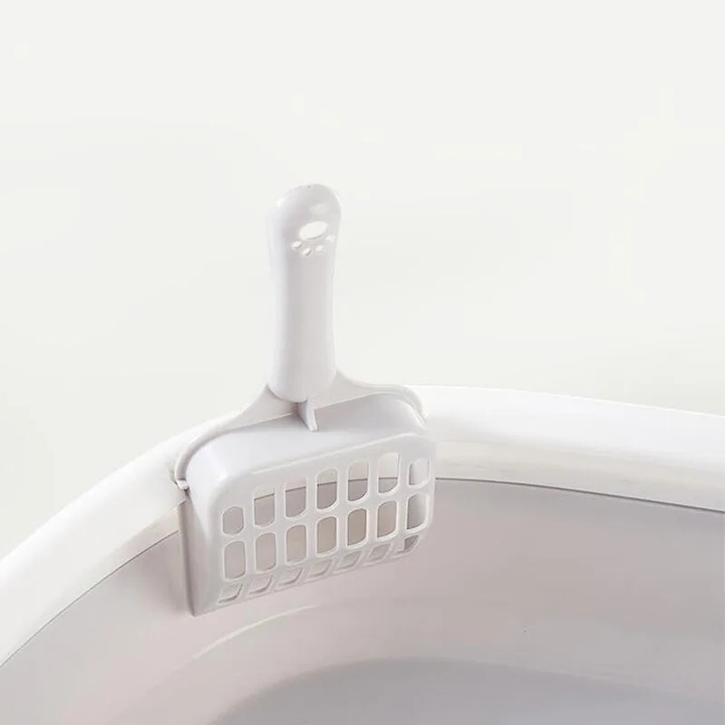 Cat training Toilet Litter Box Durable Training Kit Big Space Robot Bedpan Dog Kitten Tray | Дом и сад