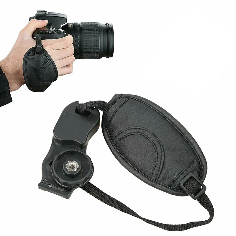 PU Hand Grip 100% GUARANTEE New Camera Hand Strap Grip for Canon EOS 5D Mark II 650D 550D 450D 600D 1100D 6D 7D 60D High Quality images - 6