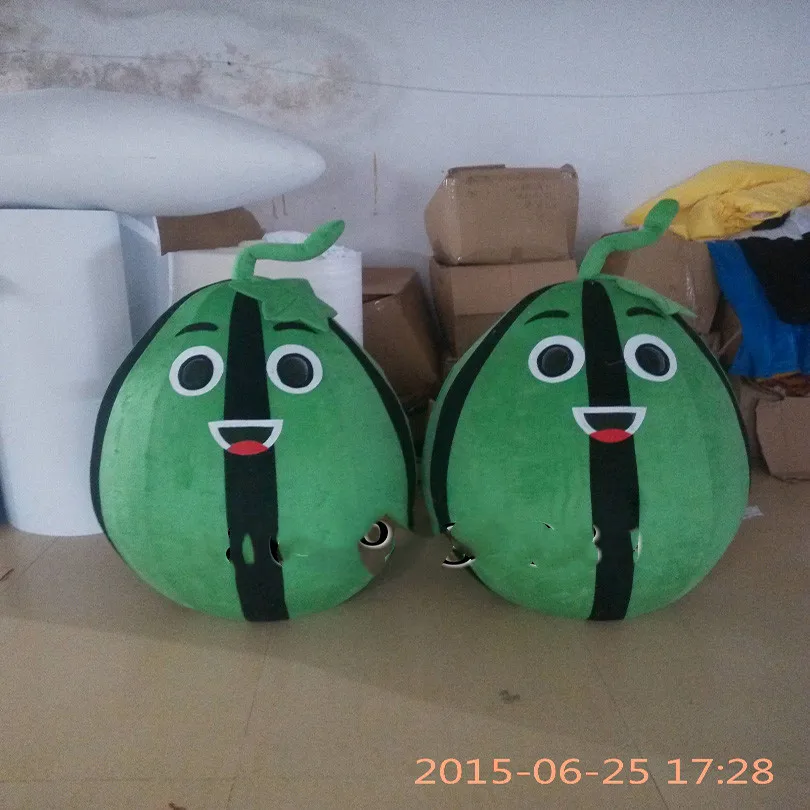 Костюм-талисман в виде арбуза костюмы для косплея вечеринки игры наряды одежда