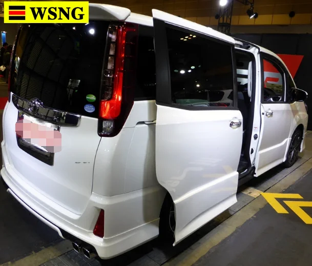 

For TOYOTA NOAH VOXY Spoiler 2013-2014 TOYOTA NOAH VOXY High Quality ABS Material Car Rear Wing Primer Color Rear Spoiler