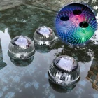 Открытый плавающий светильник светодиодный светильник бассейн Водонепроницаемый светодиодный солнечный Мощность мульти Цвет смены воды Drift лампы аксессуары для бассейна