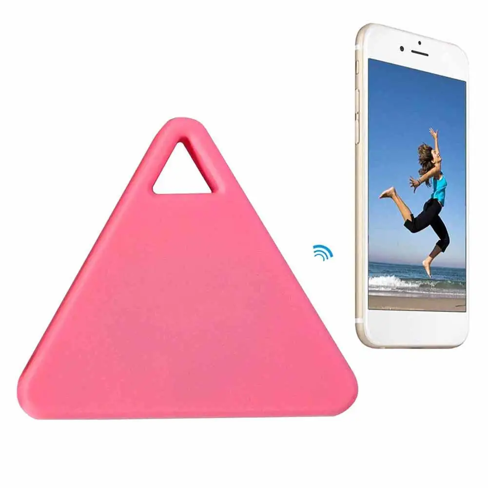 Треугольный треугольный мини брелок для поиска ключей с функцией защиты от