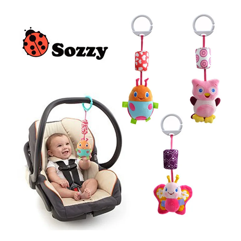 Sozzy новые детские игрушки для мобильных детей плюшевая кровать колокольчики