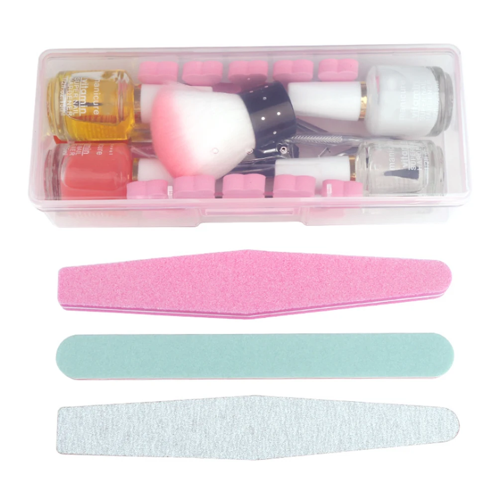 

Nails Care Tools Manicure Set Nail Kit Multifunction Nail Cuticle Pusher Gel Polish Set Acrylic Manicure Tools With Box