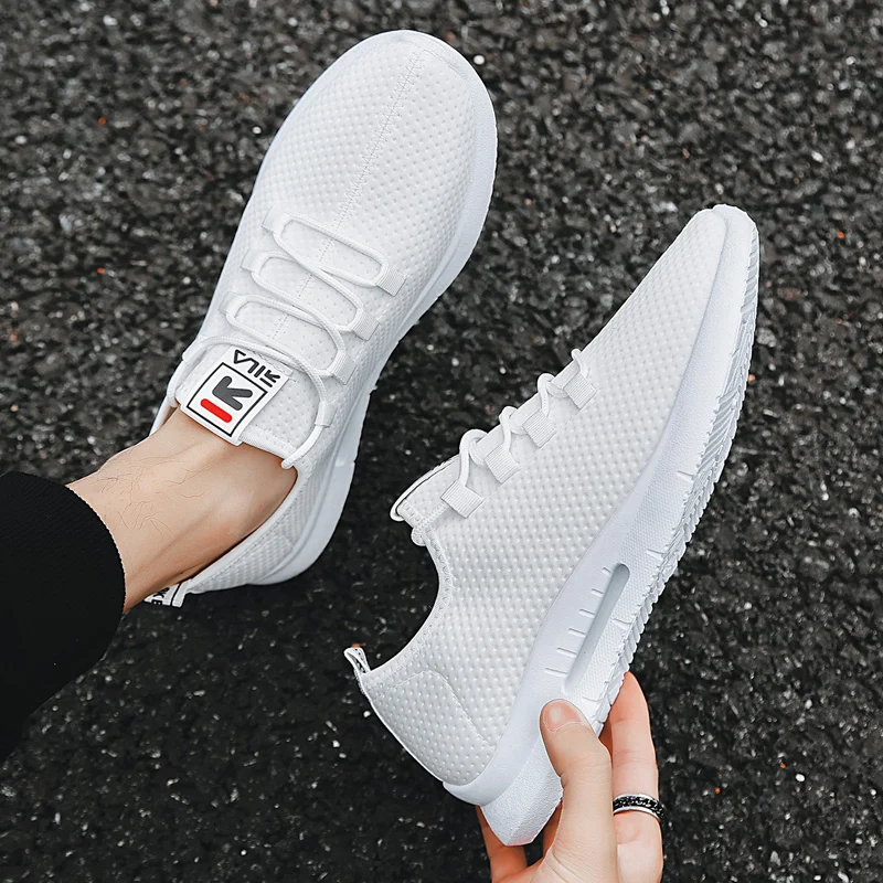 Shoes Men Sneakers Breathable Casual No-slip 2020 Male Air Mesh Lace Up Women Tenis Masculino Wholesale Sport |
