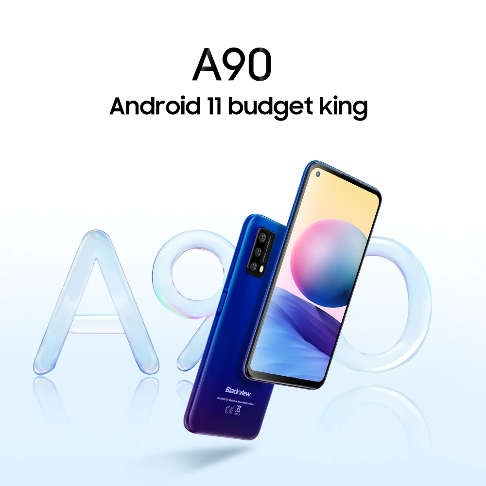 Смартфон Blackview A90 Helio P60 восемь ядер 4 Гб + 64 ГБ 12 МП HDR камера мобильный телефон дюйма