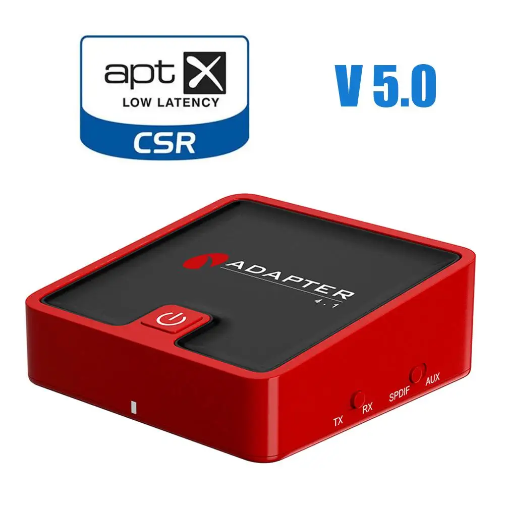Bluetooth 5 0 передатчик приемник aptX LL аудио музыкальный адаптер AUX/SPDIF/RCA может