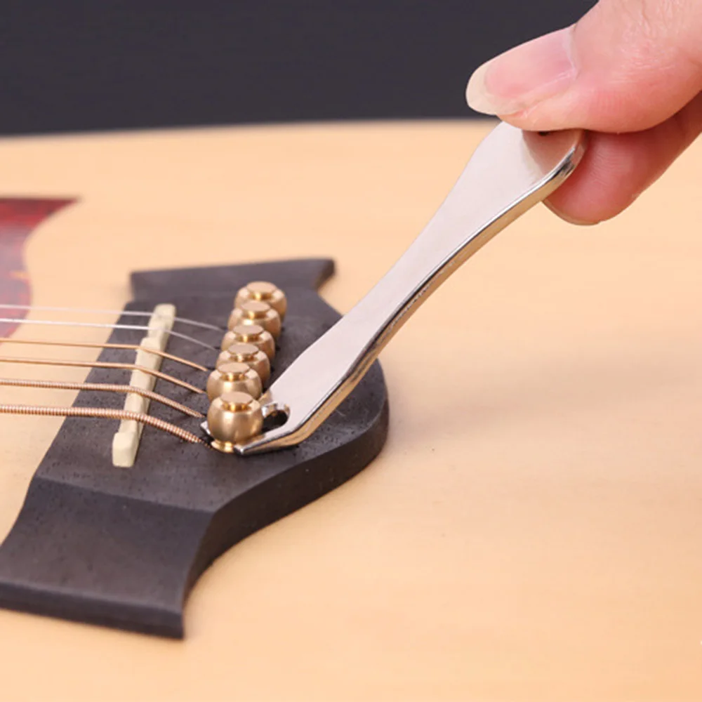2019 гитара степлер ногтей Съемник струн струнная Акустическая аксессуары Подушка