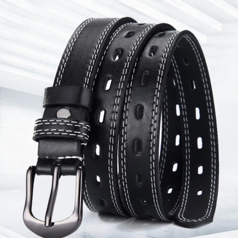 

Simple And All-matched Women Genuine Leather Waist Belts Casual Fashionable Ladies Adjustable Belts Women Accessories