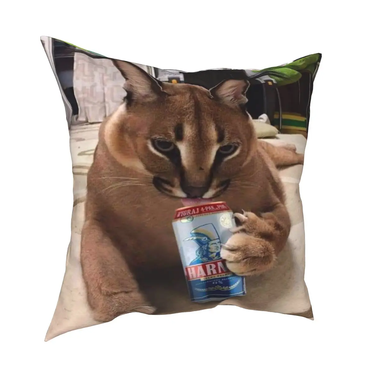 Floppa Милая памятка новинка 2021 года отличное качество молодежная подушка в уличном