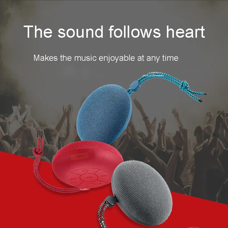 

Honor Music Egg SoundStone Speaker AM51 Subwoofer Bluetooth Wireless Portable Mini Hands-free Speakers IPX5 Waterproof