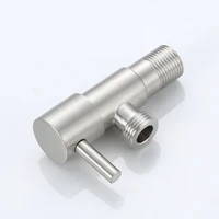 304 stainless steel angle valve g1 2 12 water heater toilet inlet water stop valves faucet shower octagonal thread plating