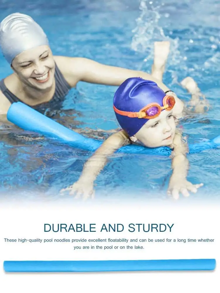 

Pool Noodle Multi Colored Sturdy Hollow Floating Swim Foam Tube PE Foam Swimming Aid Foam Noodles Swim Pool Water Float Stick