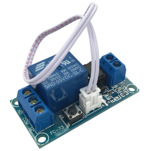 1 Channel 5V/12V/24V Latching Self-locking Relay Module With Touch Bistable Switch MCU Control Trigger Line | Обустройство дома