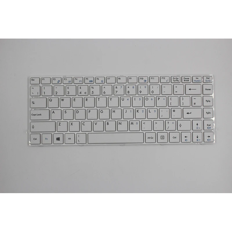 

Новая английская белая клавиатура для ноутбука MSI CR420 CR460 X350 EX465 CX420 X370