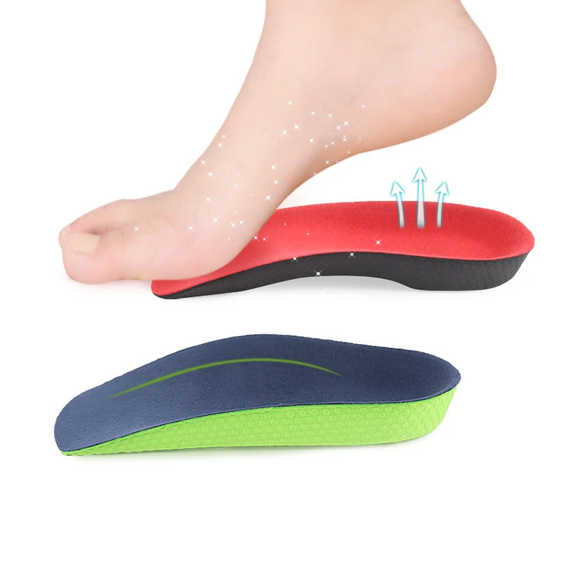 

Orthopedic Heel Pad Insoles For Flat Feet Arch Support Cushioning Heel Care Fallen Arches Shoe Pads