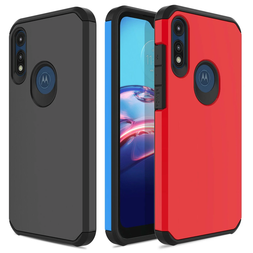Прочный Гибридный чехол для Moto E6 E7 E 2020 G Stylus Armor Cover for LG Stylo 5 K40 X420 Aristo 4 Plus K30 2019