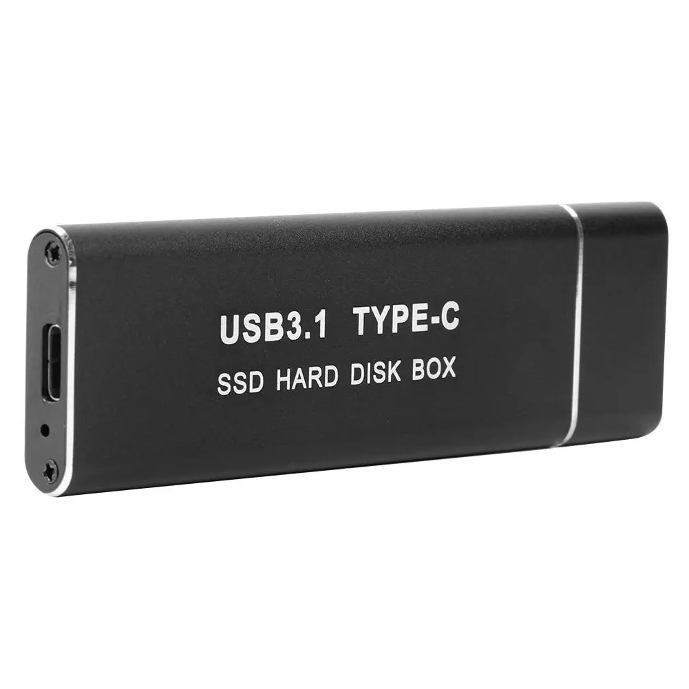 

External Hard Drive Case SSD USB3.1 Type C to M.2 NGFF Adapter HDD Enclosure Operating System Support Windows 7/8/8.1