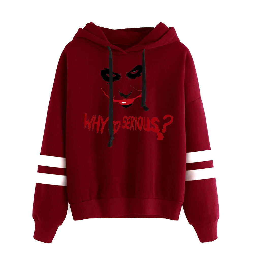 

JOKER Custom Fashion Printed Hoodie Women/Men Long Sleeve Hooded Sweatshirts Harajuku Casual Streetwear Clothes For Couples