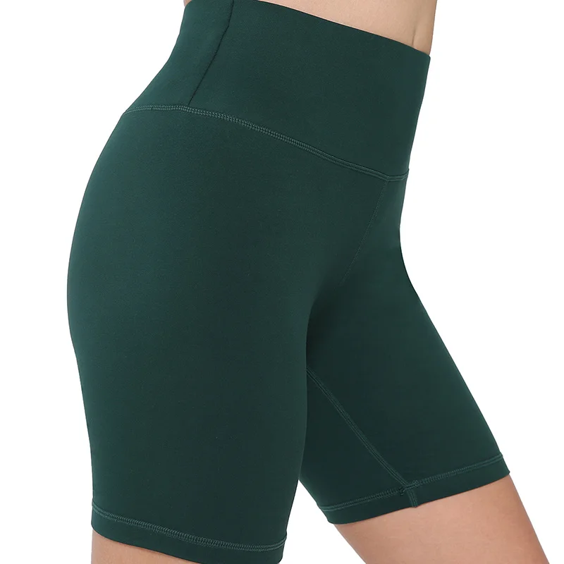 

Seamless Biker Shorts Women Solid Push Up Fitness Shorts High Waist Clothing Workout Short Comfortable Female