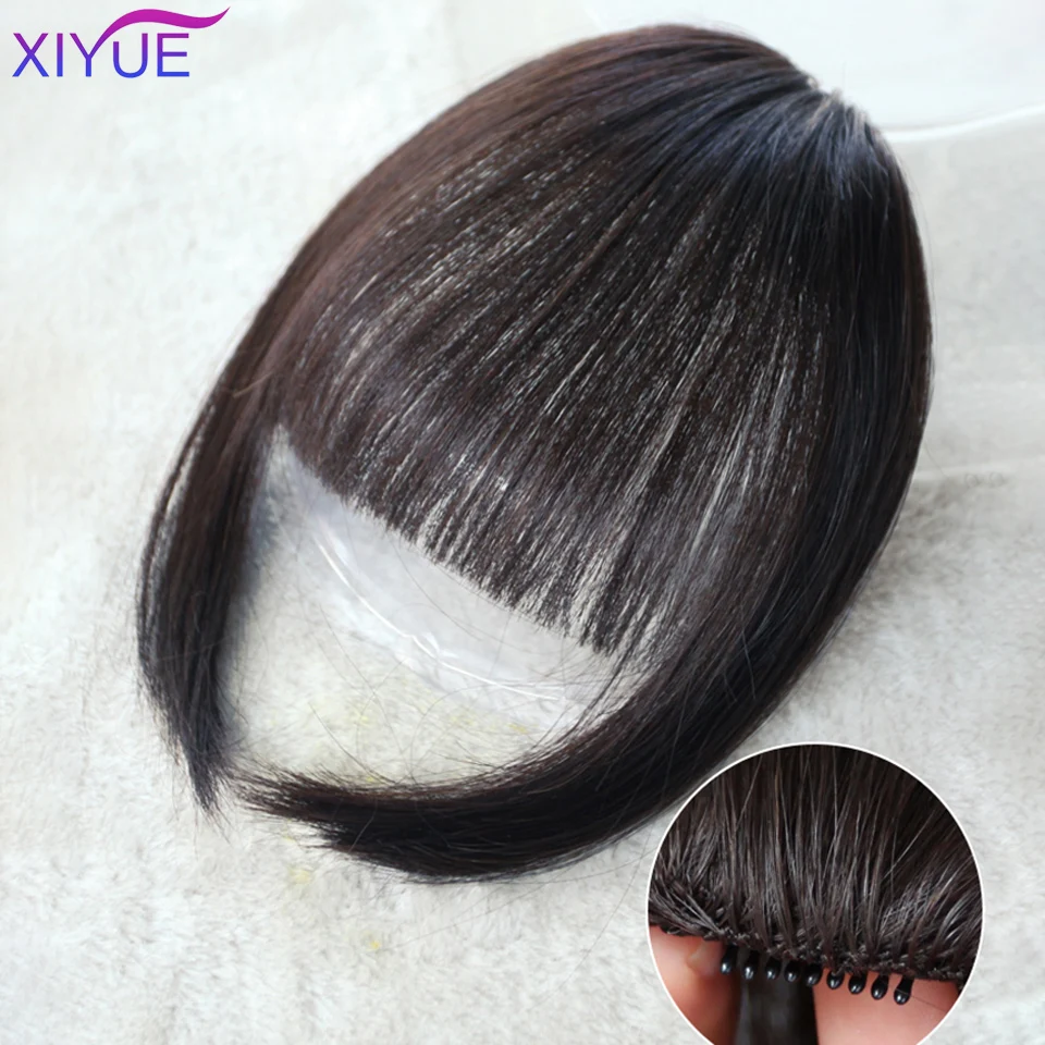 XIYUE Princess Bangs Hime Cut Hairstyles Clip In Hair for Women on | Шиньоны и парики