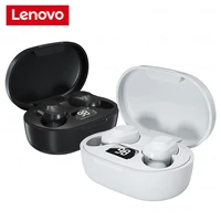 original lenovo tws wireless earphones bluetooth compatible xt91 hifi headset smart tap control bass earbuds noise reduction