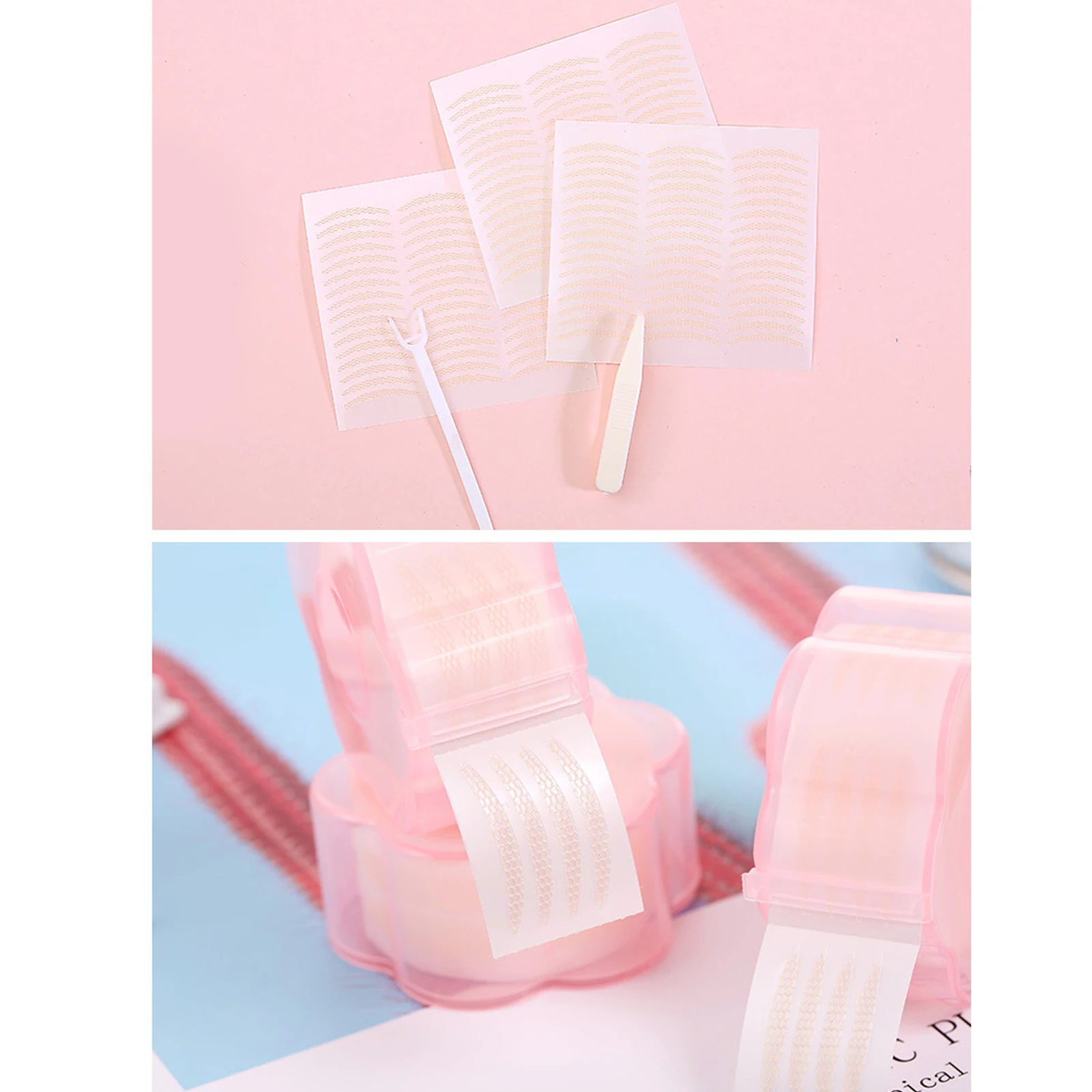 360 шт. невидимые наклейки для век волшебные полоски глаз катушка в форме цветка