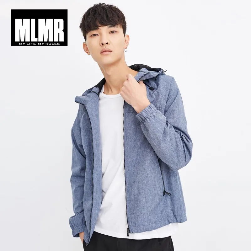 JackJones осень мужской повседневный уличный стиль с капюшоном легкая куртка