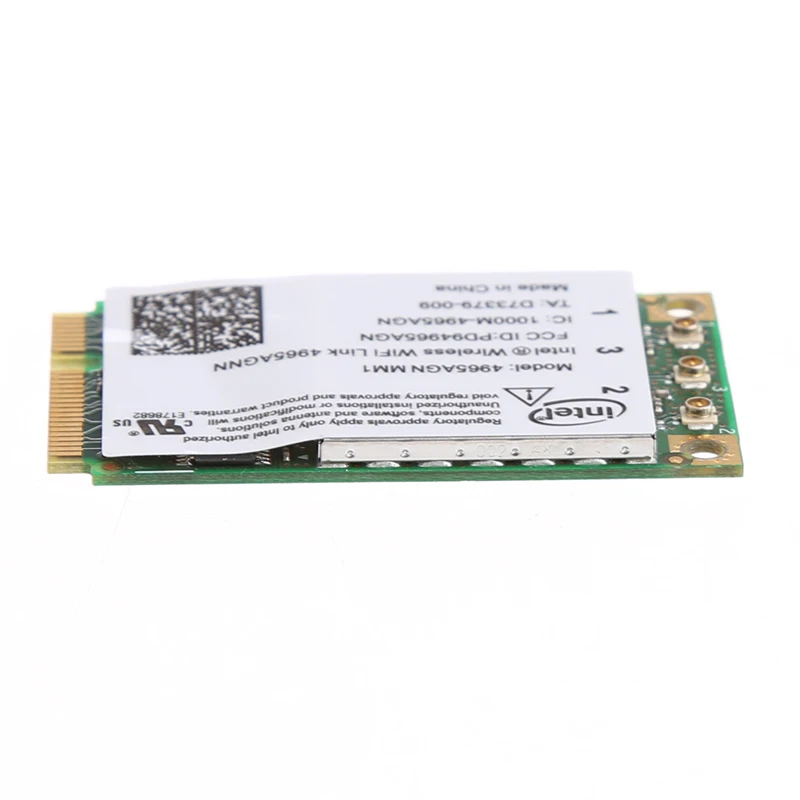 Двухдиапазонная 2,4 ГГц/5 ГГц 300 Мбит/с WiFi связь Мини PCI-E беспроводная карта для Intel 4965AGN NM1 Прямая поставка