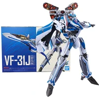 bandai super dimension fortress macross anime figure super alloy vf 31j collection model anime action figure toys for children