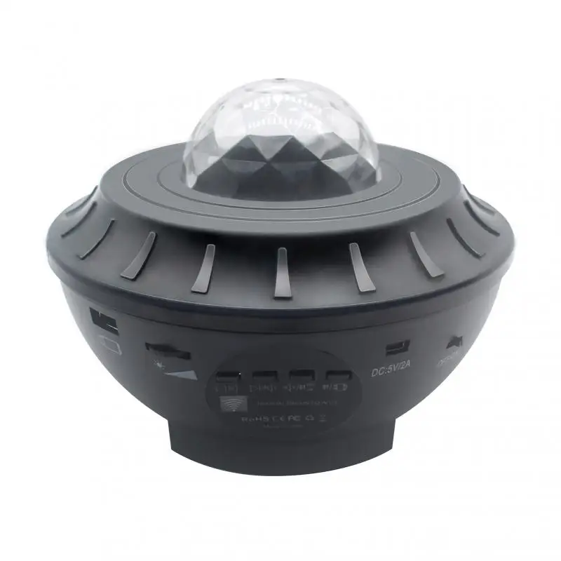 

Star Light Projector Rotating Ocean Wave Night Lights Bluetoothsound Control Music USB Nebula Lamp Starry Sky Galaxy Light Decor