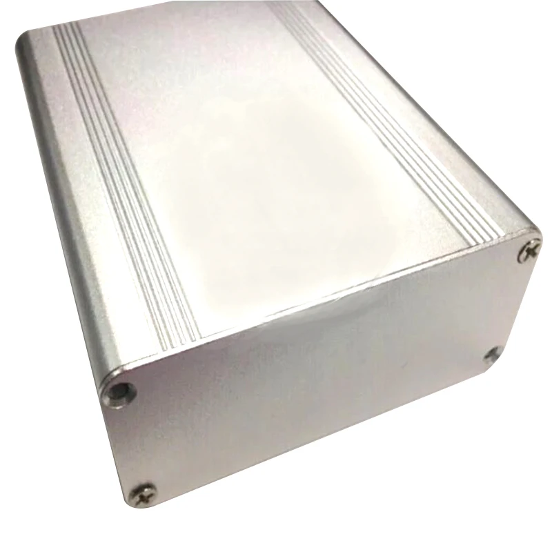 Чехол для электронного проекта 110x88x38 мм серебристый алюминиевый ящик