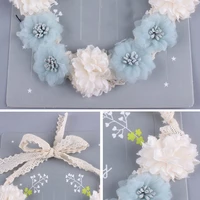 children headband flowers child flower crown wedding hair flower crown baby wreath for a girl charms wreaths boho