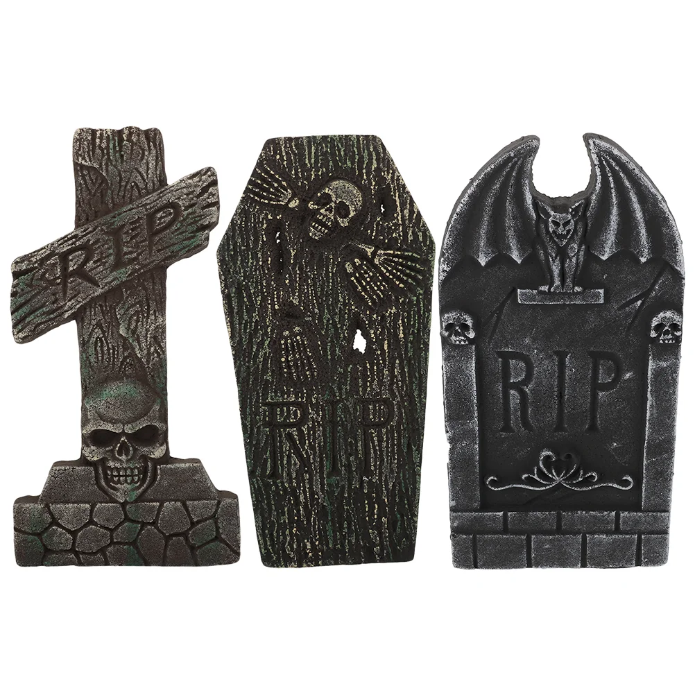 

3 шт., декоративные надгробия для дома и сада