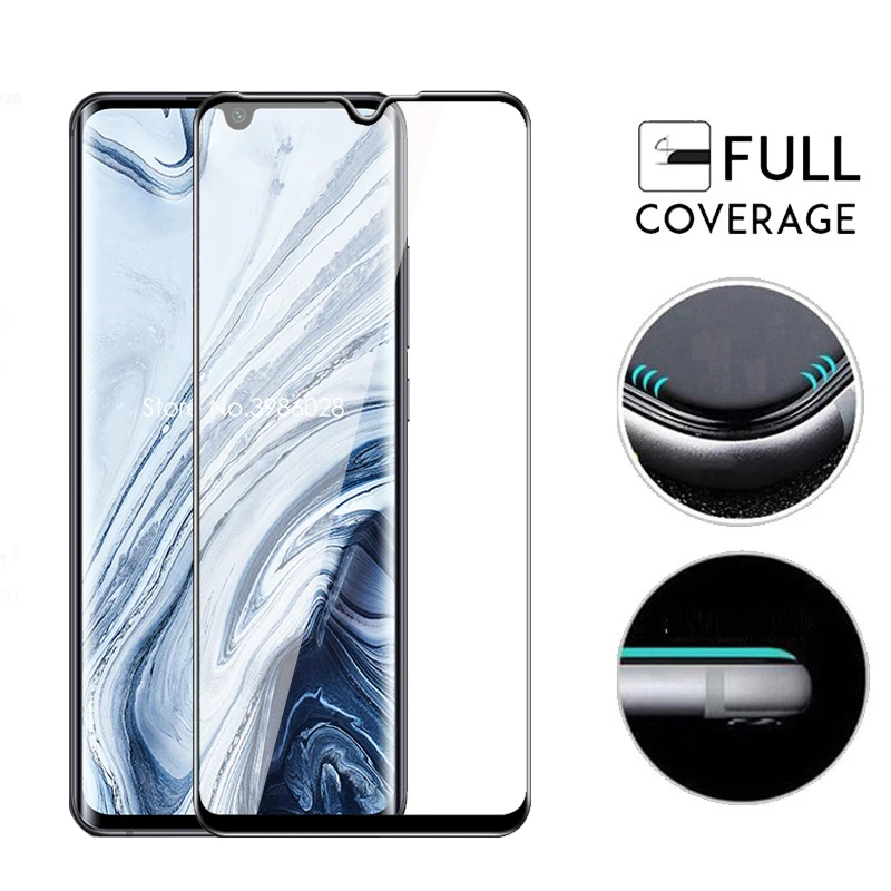 Изогнутое защитное стекло 5D для xiaomi mi note 10 pro закаленное note10 Защитная пленка mi10 не