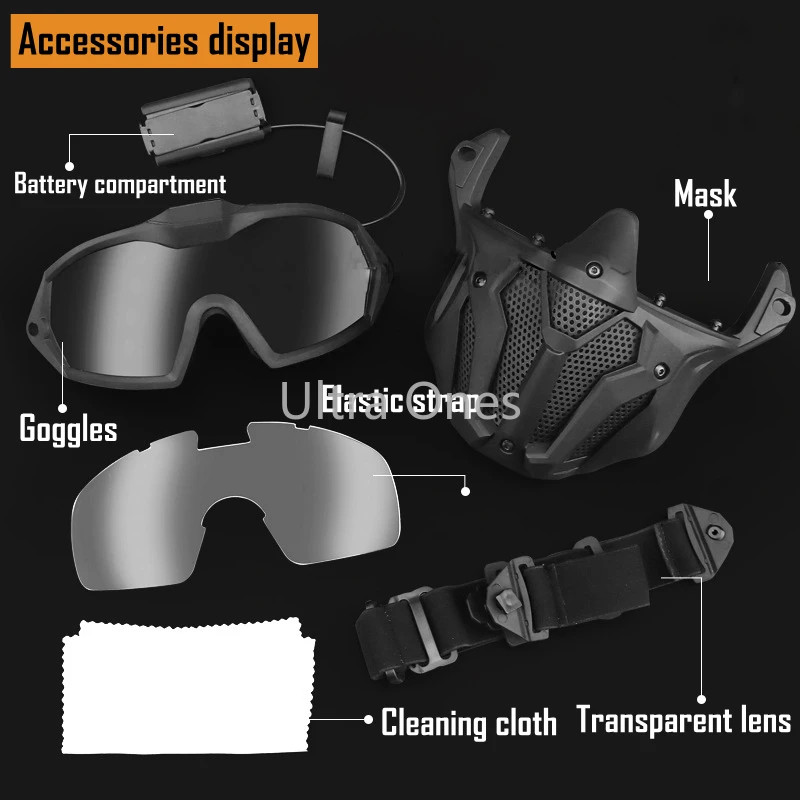 Охотничья маска для страйкбола Тактическая Военная противотуманная