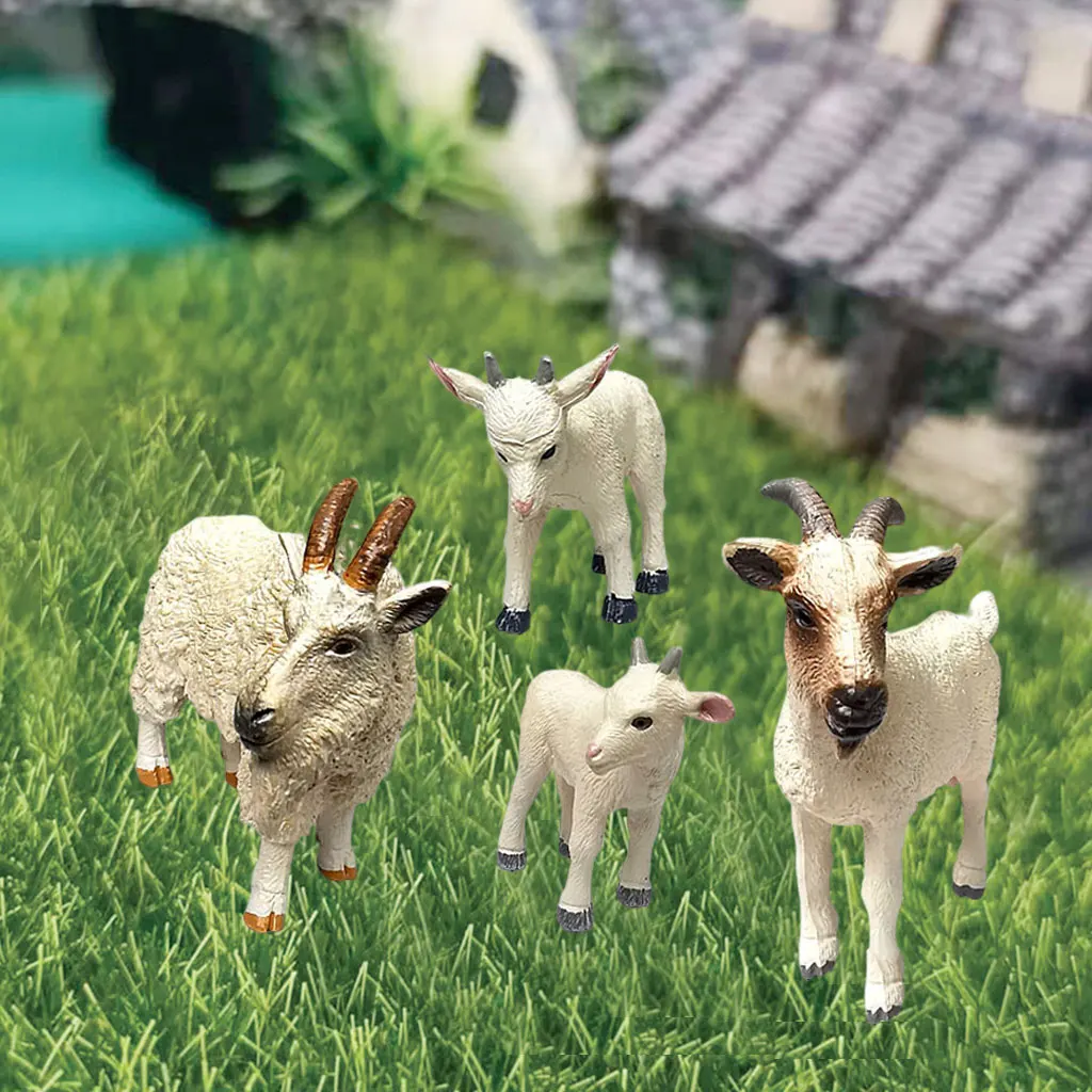 4 шт. детский игровой набор в виде животных | Игрушки и хобби