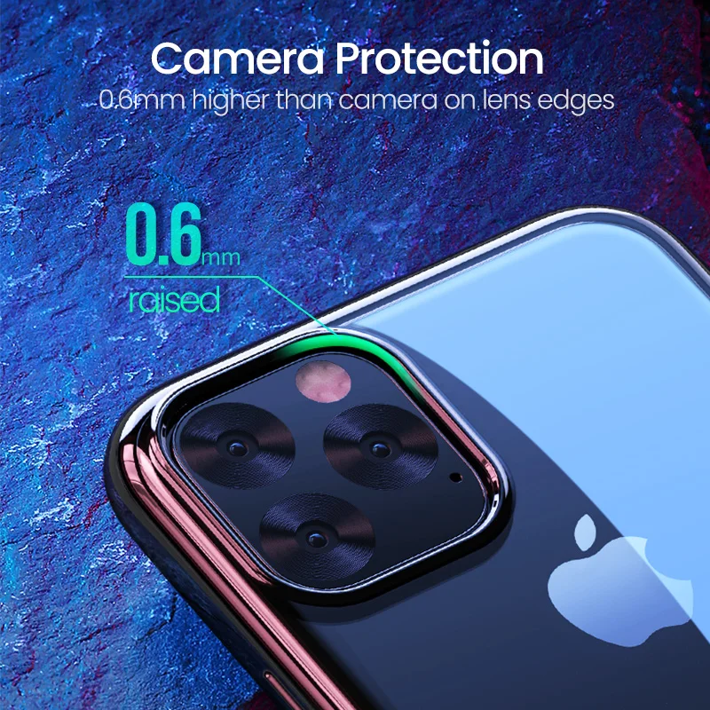 Ugreen чехол для iPhone 11 Pro Max новейший защитный чехол Роскошный ультра мягкий ТПУ задняя крышка для iPhone 11 Pro Max чехол