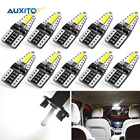 AUXITO 10x T10 W5W Светодиодный лампа Canbus для Ford Focus 2 3, Fiesta MK2, MK3, Mondeo MK4, Fusion Ranger, купольная лампа для чтения