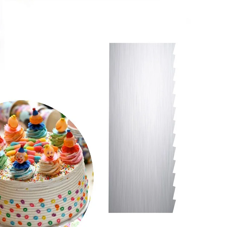 Инструменты для выпечки торта из нержавеющей стали шаблон скребок лопаточка