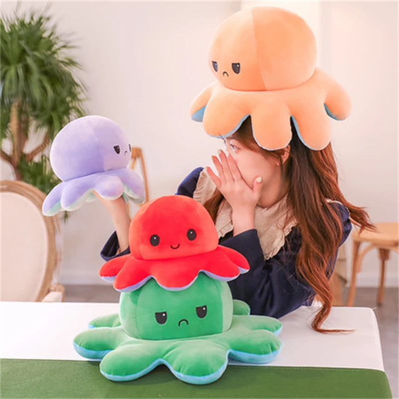 Oktopus симпатичный переключатель реальный импорт Осьминог Животное Декор плюшевый