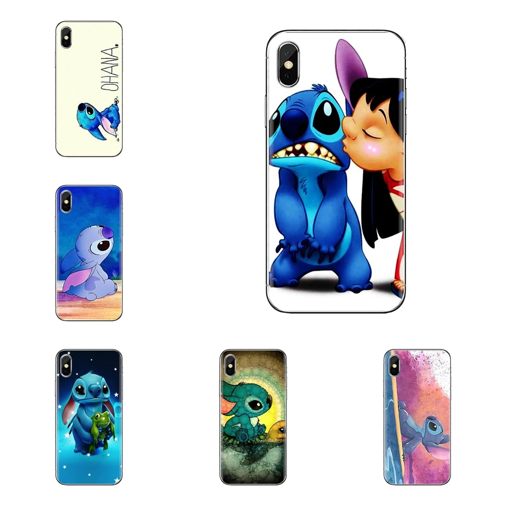 Тематика Лило и Стич Ohana Stitch FAMIL телефон корпус для huawei P Smart Y6 P8 P9 P10 Plus Nova P20 Lite Pro Mini