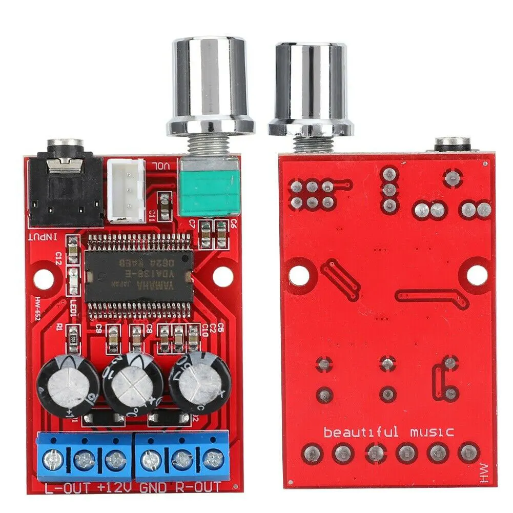 XH-M145 Wide Voltage Big Dynamic Range Digital Power Noise Reduction Class D Audio Amplifier Board Anti Corrosion 2 Channel | Электроника